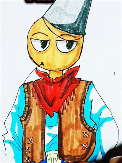 Speed Drawing of Sprunki Brud in 10 Seconds