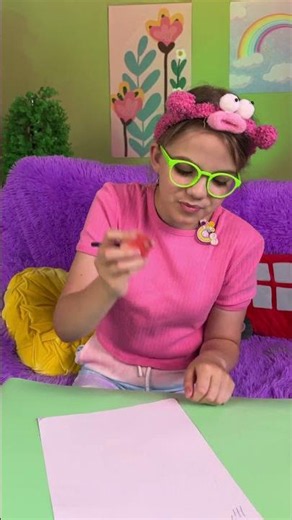 ✏️✨ Can't Hold a Pencil? Try This Makeup Sponge Hack! #shorts #kids