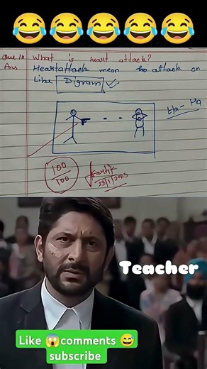 "Funniest Exam Answers Ever! 😂✏️ #Shorts #memes #comedy# 161 #punjabisong #music