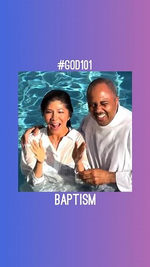 Julie Chen Moonves on Instagram: "#God101 Season 2 Eps 44 Today we have a very special episode because I’m getting baptized for the first time in my life 😇😇 we also discuss what it means to be baptized and why it’s so important 🙏🏼🙏🏼 you’ll see me get baptized at the end of this video."