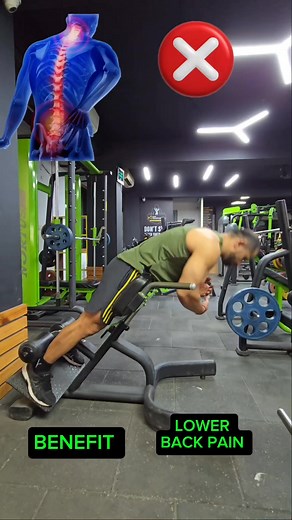 11K views · 75 reactions | Lower back Extension  watch and learn correct form 刺 #lowerback #backworkout | Mahesh Negi | Facebook