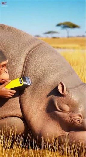 Footage Reveals Unexpected Visitor A Baby Chimpanzee