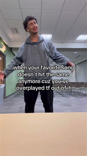 When you overplay the song