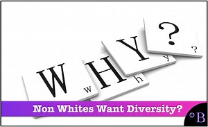 Why Do Non Whites Want Diversity? - Brightwork Research & Analysis