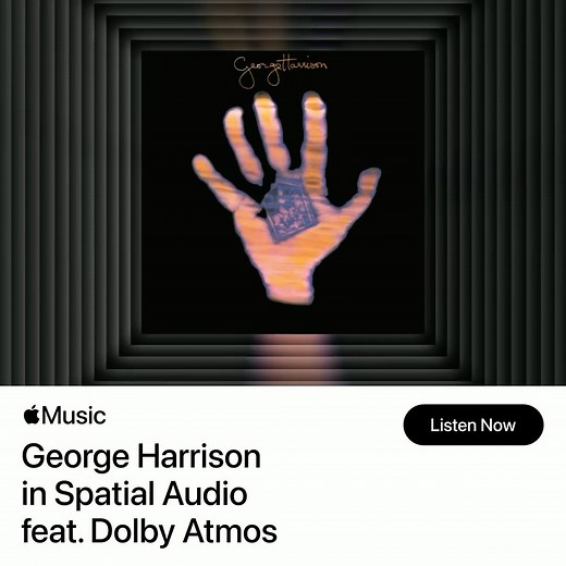 George Harrison | Listen to ‘Living in the Material World’ 50th Anniversary in Spatial Audio now on @applemusic. Click link in bio to listen now. | Instagram
