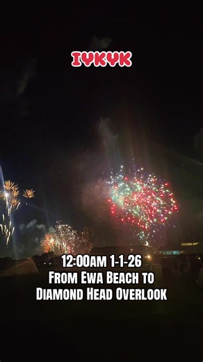 New Year's 2026 Celebration from Ewa Beach to Diamond Head