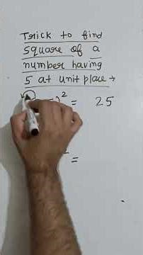 Trick to find square having 5 at unit place 💡| Brain Boost Classes 🧠 ✨ #tricksandsolutions #maths