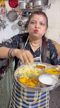 Crispy potatoes, lentils, rice #food #shortvideo #recipe #cooking #cooking #indian bhojan 👍🏻🙏
