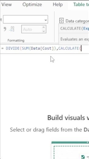 DAX Tutorial: Branch Cost % Contribution in Power BI #powerbi #dax