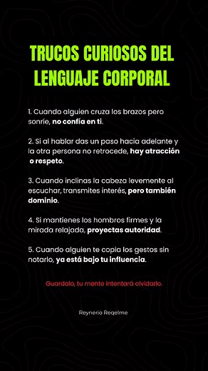 452K views · 7.8K reactions | Trucos curiosos del lenguaje corporal #lenguaje #corporal #lenguajecorporal #datos #curiosos #frases | DATOS Y VLOGS | Facebook