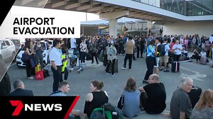 Perth Airport evacuated by fridge fire