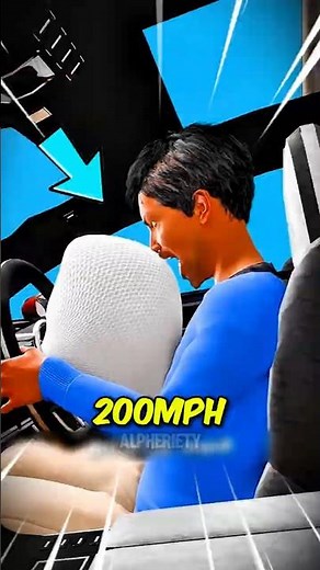 Airbags Inflate at 200 MPH... Here's How They Save Your Life 😳