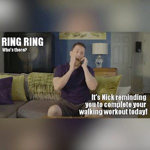 1.5K views · 126 reactions | It may be snowy and cold outside ️ but it’s warm INSIDE because you are walk, walk, walking! Spring will be here before we know it, so get some Spring Training in with Nick and WALK the winter weather away! https://yourdailywalk.com/ | Walk at Home | Facebook