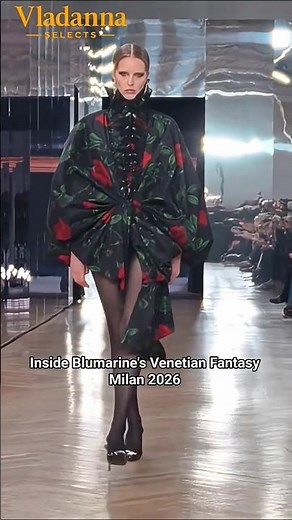 🌹 Blumarine's Red Rose Fantasy • Fashion History Milan FW 2026–2027