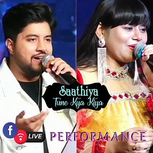 57K reactions · 3.3K shares | #SAATHIYA_TUNE_KYA_KIYA ✨ Aaroh Shankar . . . . #bollywood #bollywoodsongs #bollywoodmovies #hindi #hindimovie #hindisong #love #music #musician #livemusic #liveperformance #liveshow #realityshow #tvshow #videos #explore #explorepage #exploremore | Singer Rajashri Bag | Facebook