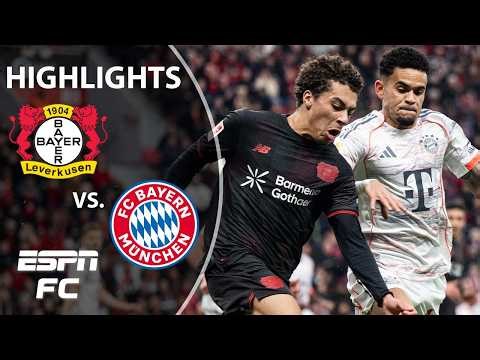 Bayer Leverkusen vs. FC Bayern | Bundesliga Highlights | ESPN FC