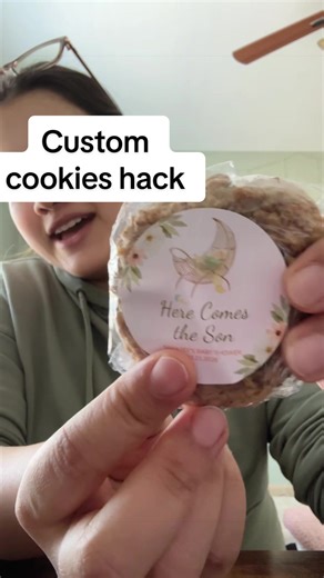 how to “customize” cookies for your party on a budget. #cookies #customcookies #budgetcustomization #budgetcookiehack #partyhack