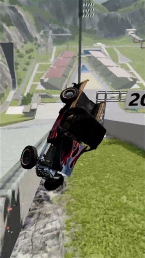 CAR vs STAIRS #48 - BeamNG Drive