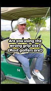 Grip Size Matters! #golfswing #golf #golftechnique #golfinstruction #golftips