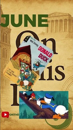 Donald Duck’s FIRST Appearance in 1934! 🦆🎞️#shorts #donaldduck #deutsch