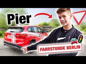 Driving lesson with Pier (LIGHT version Berlin) 🤭| Fischer Academy