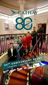 Cathay Pacific 80th Anniversary Members' Event 2026 | London Palladium | 80 Years Together