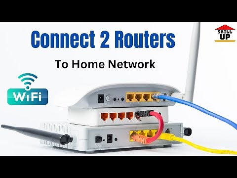 How to connect 2 routers on one home network 2023 |connecting two router to same network 2023