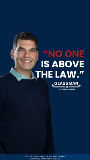 Arizona needs an Attorney General who enforces the law without playing politics. Too often, the office gets caught up in partisan distractions, but leadership should be about protecting the people and holding everyone accountable. No one is above the law, and that should always guide the work of the Attorney General. | Rodney Glassman