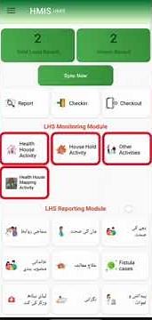 6.1. LHS Module: Homescreen—PSHD Punjab HMIS for Primary Care