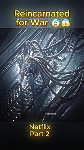 Reincarnated for War 😨😱 #movie #netflix