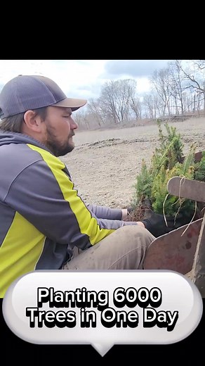 53K views · 206 reactions | When planting trees, I love using a tree planter because there's no faster way to get trees in the dirt. Last spring we planted 6,000 trees with it in one day. It also pulls the roots down nice and deep which helps my survival rate immensely. It's definitely the way to go for your bigger projects! https://www.pfhabitat.com/ | Purpose-Filled Habitat Management | Facebook