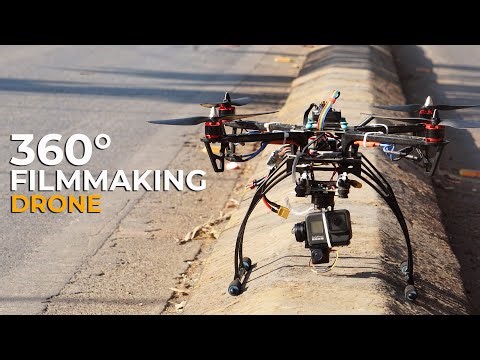 360° Filmmaking Drone For 4K HD Video Using Action Camera | DIY Drone Projects