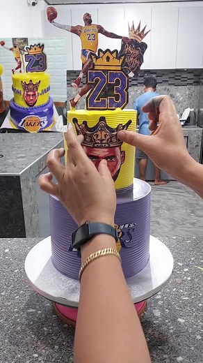 CAKE Lebron james LAKERs | BABy H. MB Cakes & baking supplies online shop