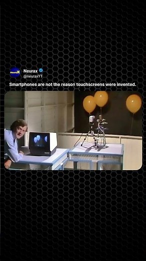 The Real Reason Touchscreens Were Invented