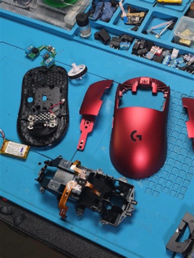Custom & Upgrade Logitech G Pro X Superlight 1 / Metallic #FatMonkeyWorkshop #CustomGamingMouse #RepairGamingMouse
