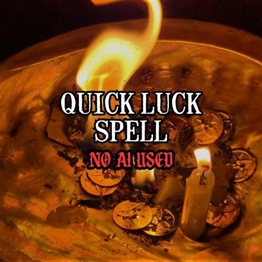Quick Luck Spell | Fast Money & Good Fortune | Folk Magic Ritual | NO AI - Etsy