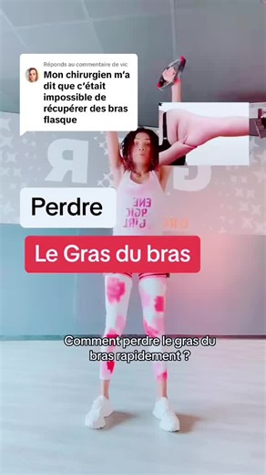 Réponse à @vic exercices pour tonifier et éliminer les bras flasques #homeworkout #exercices #pertedegraisse #fitnessmodel #v