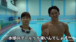 浅倉カンナと水球オリンピック代表選手のコラボによる驚きのパフォーマンス！