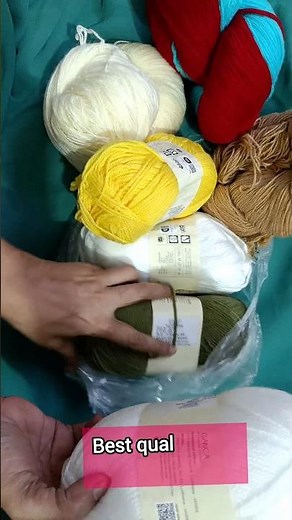 Best yarn for crochet and knitting in India 🪡 | Yarn review 🌷| Crochet Yarns in BEST QUALITY