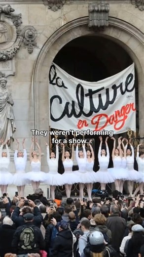 Why French Ballerinas Took Their Tutus to the Streets #history #opera #ballet #ballerina
