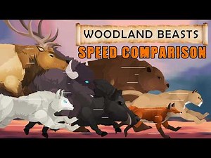 Running Woodland Beasts of Amraikha (Official Speed Comparison)
