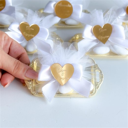 Custom Almond Candy Favors: Wedding Favors, Baptism Gift - Etsy