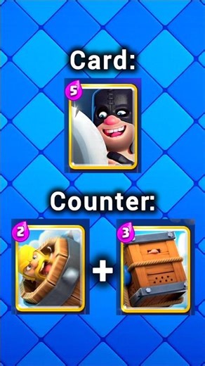 Clash Royale Card vs Counter 2 #clashroyale #clashroyal