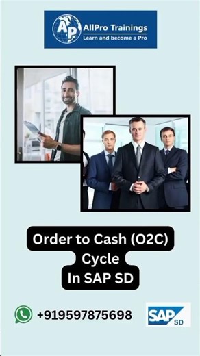 Order to Cash (O2C) Cycle in SAP SD
