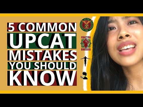 UPCAT TIPS: 5 MOST COMMON UPCAT MISTAKES THAT YOU SHOULD KNOW! | ( DON'T DO THIS on your UPCAT!)