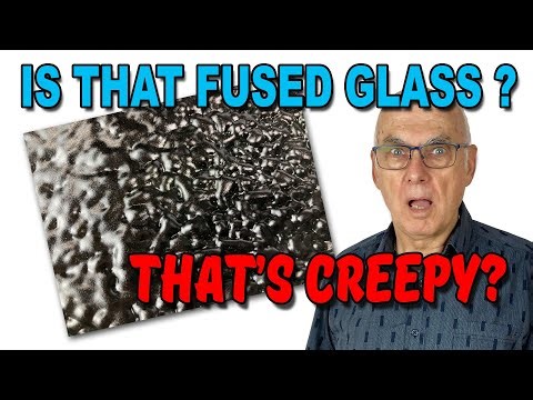 A Fused Glass Project, Or Is It? That Looks a Little Creepy! - Glass Fusing Tutorial