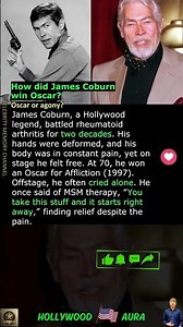 How did James Coburn win Oscar?