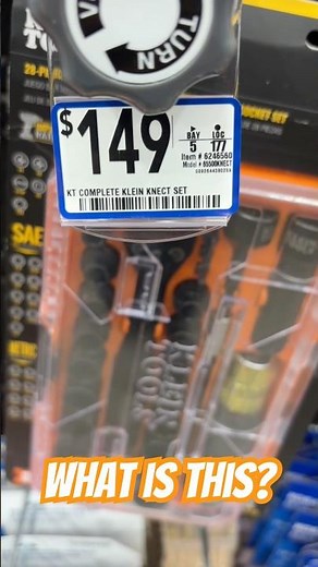 Klein COMPLETE KNECT Set 65500KNECT - What is it? #klein #tools #maintenance #new