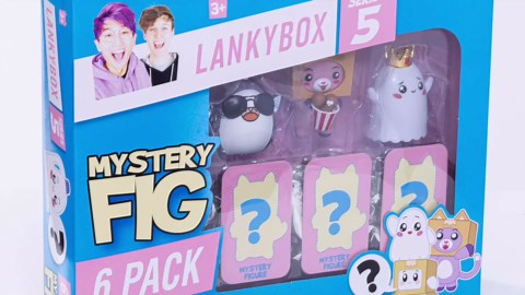 LankyBox Mini Mystery Figures – Series 4, Collectible Mini Figures, All-New Collectibles, Officially Licensed LankyBox Merch
