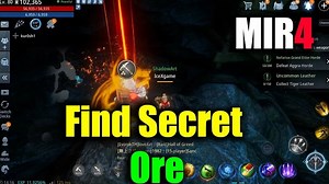 MIR4 Find Secret Ore